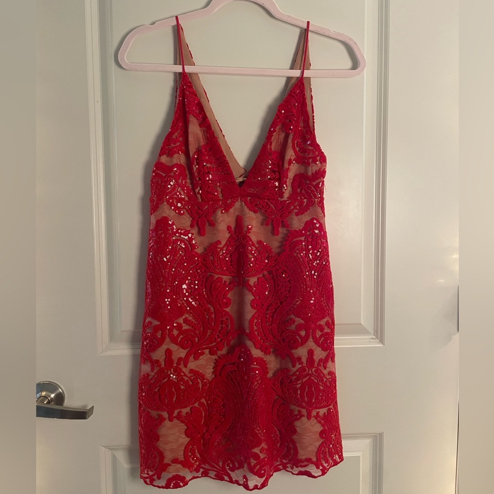 NWT Free People Red Dress
